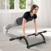 Multi-Grip Doorway Pull Up Bar With Foam Grips - Color: Black