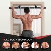 Multi-Grip Doorway Pull Up Bar With Foam Grips - Color: Black
