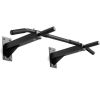 Wall Mounted Multi-Grip Pull Up Bar With Foam Handgrips - Color: Black