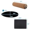 Balance Board Trainer for Core Strength-Black - Color: Black