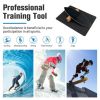 Balance Board Trainer for Core Strength-Black - Color: Black