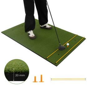 5 X 3 Ft Artificial Turf Grass Practice Mat For Indoors And Outdoors-32Mm