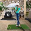 5 X 3 Ft Artificial Turf Grass Practice Mat For Indoors And Outdoors-27Mm - Color: Green - Size: 27Mm