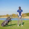 11 Pieces Complete Golf Club Package Set-Blue