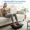 Vibration Plate Exercise Machine with Gravity Sensor for Home-Black - Color: Black