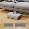 Vibration Plate Exercise Machine with Gravity Sensor and Remote Control for Home Gym-Gray - Color: Gray