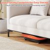 Vibration Plate Exercise Machine for Lymphatic Drainage and Weight Loss with 10 Speed Intensities-Orange - Color: Orange