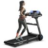 Quiet 2.25HP Folding Treadmill with 8-Stage Shock Absorption