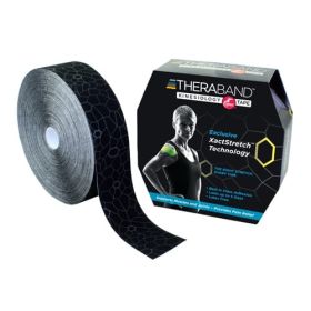 Theraband Kinesiology Tapebulk 2 X103.3'  Black/White