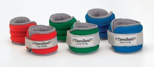 Comfort Fit Ankle & Wrist Weight Set  Red  2Lb