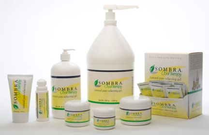 Sombra Cool Pain Relief Strains & Sore Muscles 8Oz Jar