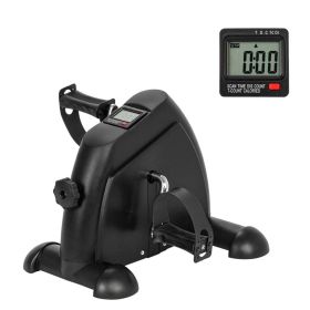 W002K Home Use Hands And Feet Trainer Mini Exercise Bike Black