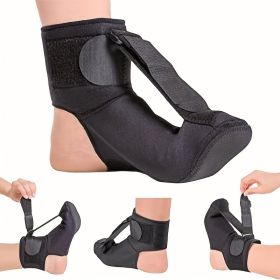 one piece Plantar Fasciitis Night Sock for 45-85kg | Soft Stretching Boot Splint for Sleeping | Achilles Tendonitis Foot Support Brace | Heel Pai (size: S (US Women5-6.5))
