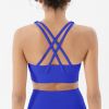 Nylon Top Women Bra Sexy Top Woman Breathable Underwear Women Fitness Yoga Sports Bra For Women Gym 22 Colors