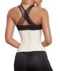 Waist Trainer for Women Latex Sport Underbust Steel Boned Corset Shapewear with Zipper Hook Shapewear Double Control Body Shaper  Workout Fajas Colomb