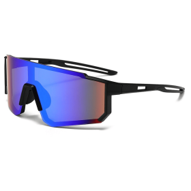 Sports Wrap Around Cycling Sunglasses Men Women UV400 Protection Polarized Mirror Lens Windproof Bike Driving Running Outdoor Sports Shield Visor Sung (style: Green Mercury Patina)