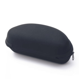 Sports Wrap Around Cycling Sunglasses Men Women UV400 Protection Polarized Mirror Lens Windproof Bike Driving Running Outdoor Sports Shield Visor Sung (style: Black zipper case)