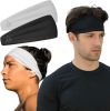 Sweat Band Workout Headbands for Women and Men - Sweatbands for Men - Moisture Wicking Sports Sweat Bands Headbands for Women, Running,Cycling,Yoga