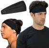 Sweat Band Workout Headbands for Women and Men - Sweatbands for Men - Moisture Wicking Sports Sweat Bands Headbands for Women, Running,Cycling,Yoga