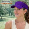 Visor Hat for Men & Women Sun Visor Cap for Sports Tennis Golf Running Beach Outdoor Caps Hats Visors Sunvisors