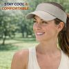 Visor Hat for Men & Women Sun Visor Cap for Sports Tennis Golf Running Beach Outdoor Caps Hats Visors Sunvisors