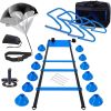 Professional Agility Ladder Training Set for Speed & Footwork - Adjustable Fitness Equipment with Carry Bag for Coordination