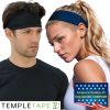 Sweat Band Workout Headbands for Women and Men - Sweatbands for Men - Moisture Wicking Sports Sweat Bands Headbands for Women, Running,Cycling,Yoga