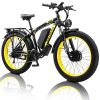 Electric Bike KETELES 48V 23AH Dual Motor 1000W*2 26"*4.0 MTB